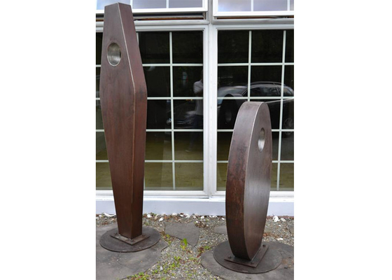 Garten-Dekoration gemalte Edelstahl-Metallskulptur-Kunst 200cm/160cm Höhe