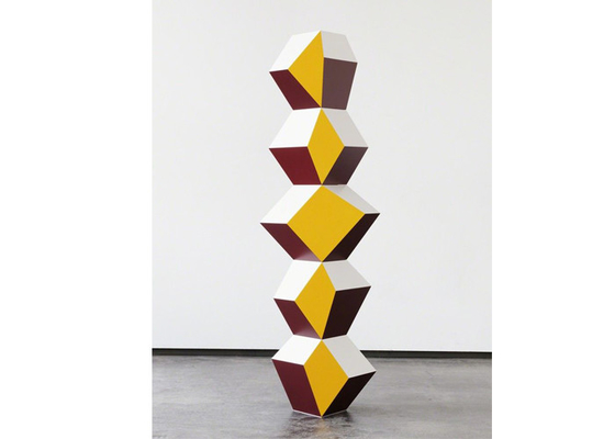 Ein guter Preis. Allgemeines im Freien malte Edelstahl-geometrisches Art Sculpture ODM-Soem Online