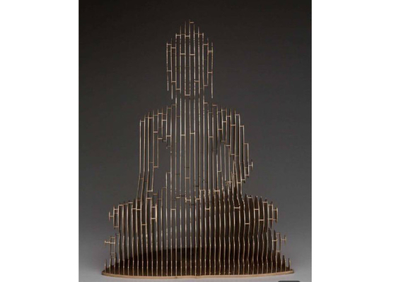Ein guter Preis. Edelstahl-Höhlen-Buddha-Statue für und Innendekoration im Freien Online
